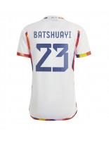 Belgia Michy Batshuayi #23 Vieraspaita MM-kisat 2022 Lyhythihainen